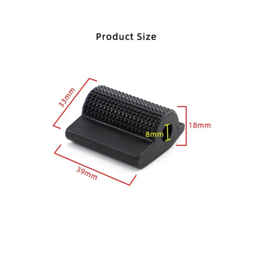 9mm Motorcycle Gear Shift Rubber Cover Shoe Protector with Enhanced Grip Surface Blue 1