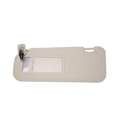Driver Side Sun Visor Gray 20102013 Hatchback Replacement with Mirror Direct Fit for Mazda 3 2