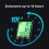 Waterproof Bicycle Speedometer with Back Light Multifunctional Road Bicycle  Touch Screen Speedometer 5