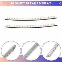 24Pcs/ Set Stainless Steel Guitar Fret Wire 24 Fingerboard Frets 2.7mm for Acoustic Guitar Parts