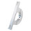Silver 2inch Hole Brushed Underdash Mount Bracket River Clamp Steering Column Keyed No Drop Mount 2310000030 FR20114 5