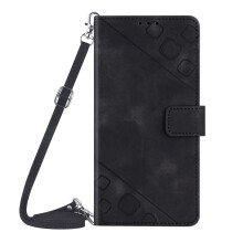 Leather Wallet Case with Card Holder Kickstand Crossbody Lanyard Strap for iPhone 14 Pro Max