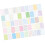 Bright Color Tearable Stick Note Adhesive Lined Notepads Note-a 1