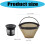 Long Time 304 Nonrust Steel Coffee Filter Set Coffee Funnel For 3