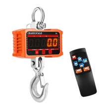 Industrial Hook Weighing Device With Safety Lock-500kg Orange