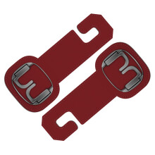 Car Seat Headrest Hooks for Range Rover Sport 20142022, Wine Red Leather, SpaceSaving HeavyDuty Design