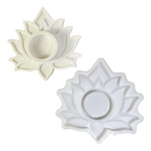 Hand Castings Candle Holder Mould Silicone Craft Pendants 3D