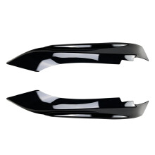 Glossy Black Carbon Fiber Look Front Bumper Side Spoiler Covers for BMW 4 Series F32 F33 F36 M Sport 20142020