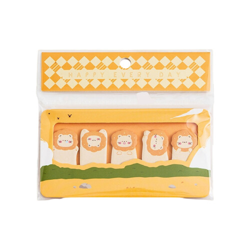 Cartoon Pet Shape Design Stick Notes Set Multipurpose Strong-6