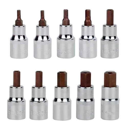 Professional Alloy Steel Driver Bit Set Accuracy Engineered-H14 1