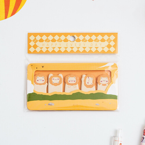 Cartoon Pet Shape Design Stick Notes Set Multipurpose Strong-6 2