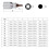 High Hardness HRC60 Socket Adapter Bit Mirror Polished Hex-H9 4