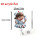 Adjustable ID Badge Clip High Transparency Acrylic-4 2