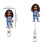 Secure Clip Badges Reel with Adjustable Strap Health-9 7