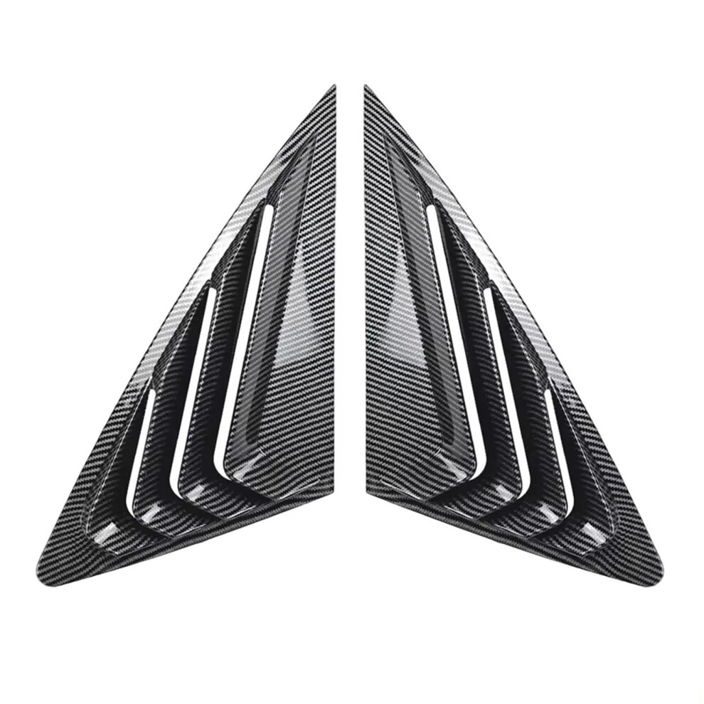 Abs Rear Side Window Louver Cover Sporty Exterior Upgrade Accessories For Audi Q3 Sportback 20192024 9330225107330