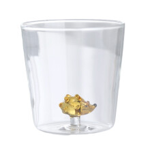 Glass Mug For Hot Coffee And Cold Drink Heat Resistant-hedgehog