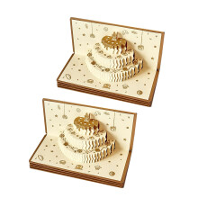 Folding Paper Money Envelope With 5 Slots Cash Holder Birthday
