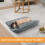 Rabbit Bed,Warm Cuddle Cushions Plush Mat for Guineas-Sky Blue 6