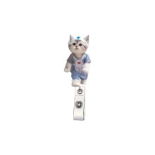 Retractable ID Badge Holder With Secure Clip For Healthcare-1