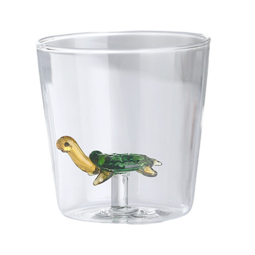 Practical Hot Beverage Container Borosilicate Glass Cup-turtle