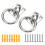 Heavy Gauges Metal Mounting Brackets with Rings for Ceiling 1