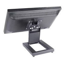 Adjustable Monitor Stand with 360 Rotation and Foldable VESA Mount for 1224 Inch Screens Black