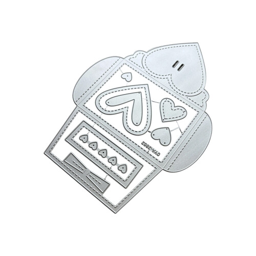 Multipurpose Crafting Die for Envelopes Cards Labels and Art