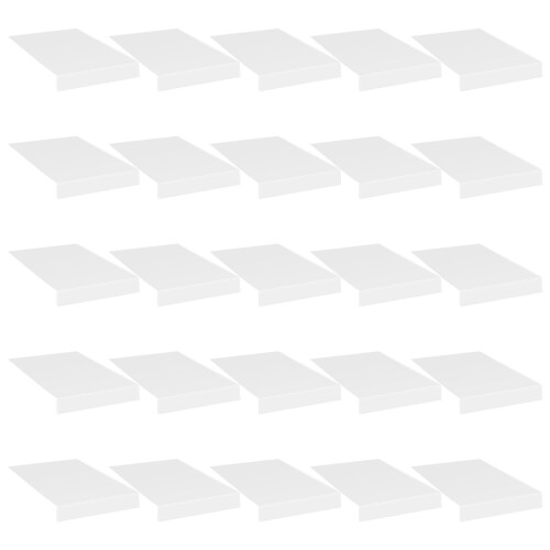 30Pcs Plastic Shelf Label Frames Repositionable Adhesive
