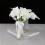 Functional Calla Lilies Rose Artificial Bridal Bouquets For Home 6