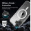 Shockproof Clear MagSafe Compatible Case for iPhone 16, Slim Crystal Protective Cover with Precise Cutouts 3