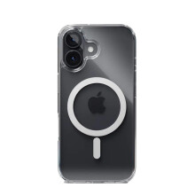 Shockproof Clear MagSafe Compatible Case for iPhone 16, Slim Crystal Protective Cover with Precise Cutouts