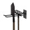 Industrial Garden Tool Wall Rack Metal Storage Organizer for 5