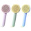 Pet Deshedding Comb With Massage Feature ABS Plastic-Cute pink 2