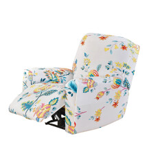 4Pieces Stretch Fabric Chair Covers Full Encl Design-18