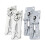 6Pcs Steel Sectional Brackets Locking Clips Secure Sofa-small 2
