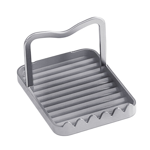 Kitchen Countertop Organizer For Pots Pans Utensils Modern-Gray