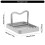 Kitchen Countertop Organizer For Pots Pans Utensils Modern-Gray 2