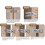 6Pcs Steel Sectional Brackets Locking Clips Secure Sofa-small 7