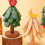 Christmas Tree Shape Stackable Coasters Heat-Sakura style 2