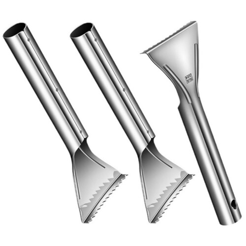 Nonrust Steel Fish Descaler Tool Efficient Scale-       3PCS