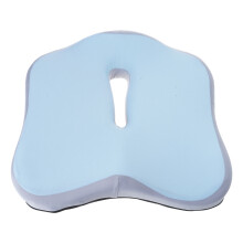 High Density Memory Foam Seat Cushion-Blue and gray color