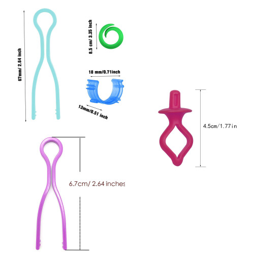 Professional Thread Spool Clamps Anti Slip Plastic Bobbin-A 2