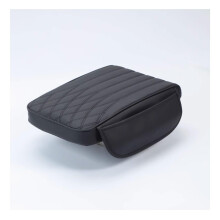 Leather Car Armrest Cushion Pad for Alfa Romeo 4C 8C 940 955 952 949 965, Memory Foam Console Pad with Storage Pockets
