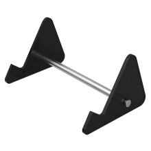 Acrylic Mechanical Keyboard Display Stand, Detachable SpaceSaving Durable Holder for Desk – Black