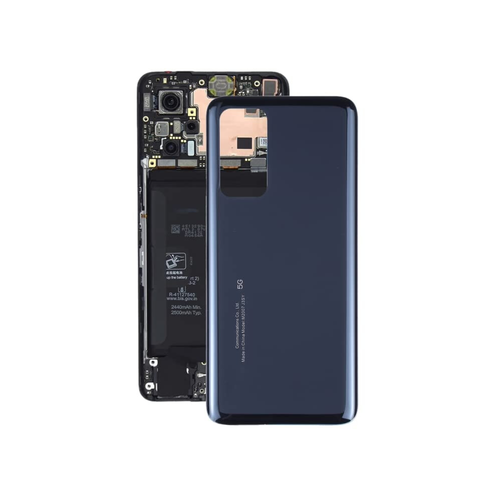 Back Cover Glass Replacement Battery Cover ScratchâResistant Durable Protection For Xiaomi Redmi K30s Black 9092120822168