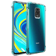 Clear TPU Shockproof Slim Silicone Case Crystal Protection for Xiaomi Redmi Note 9S/9 Pro/9 Pro Max