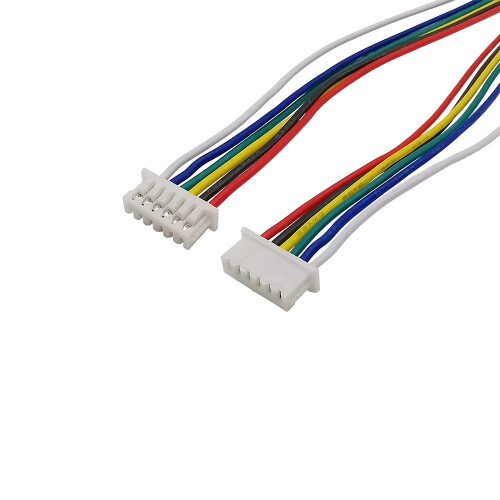 Micro 1.25mm 6Pin Connector Cable Single Head Plug for PCB and LED Projects 10CM 10Pcs 2