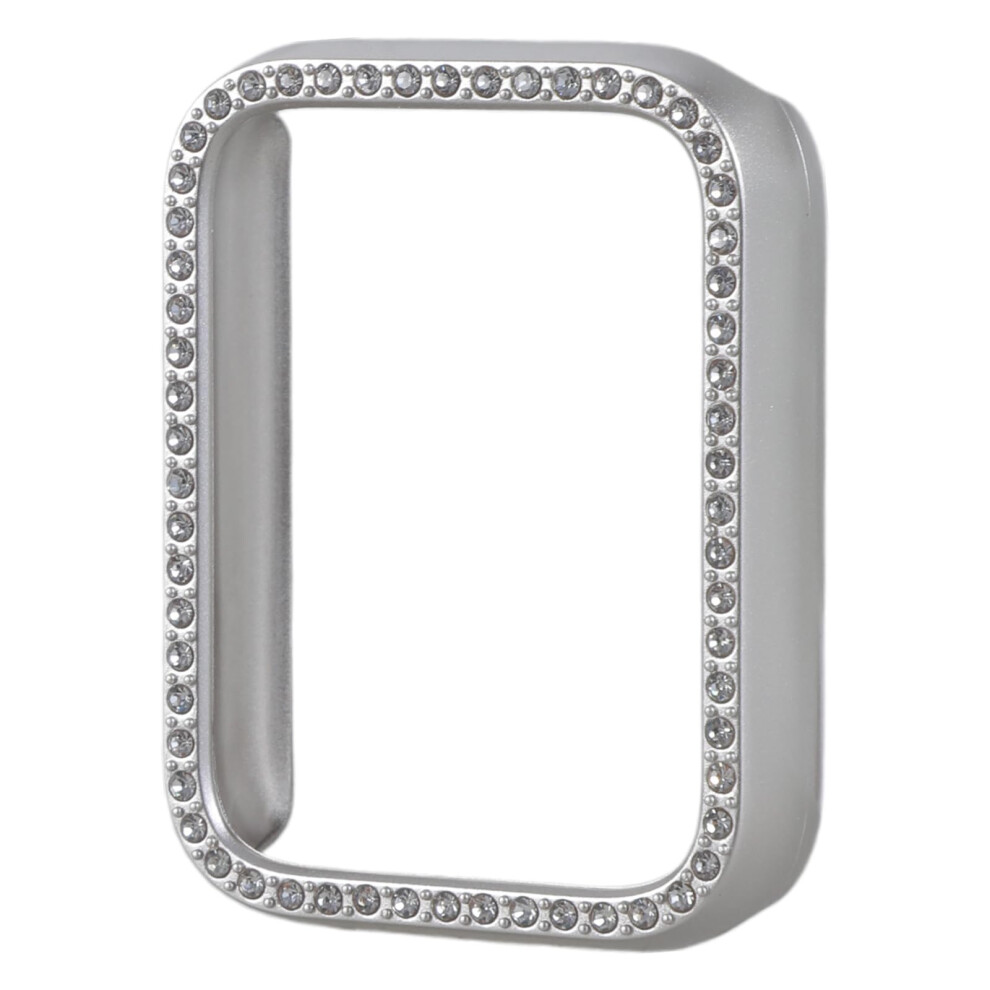 Shockproof Rhinestone Smartwatch Protective Case For Band 9 Pro, Pc Half Cover Shell 9771547082224