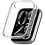 Shockproof Rhinestone Smartwatch Protective Case for Band 9 Pro, PC Half Cover Shell 3