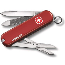 Victorinox Adults Wenger, 65 mm, punainen taskuveitsi, ei määritelty, yksi koko - 0.6423.91